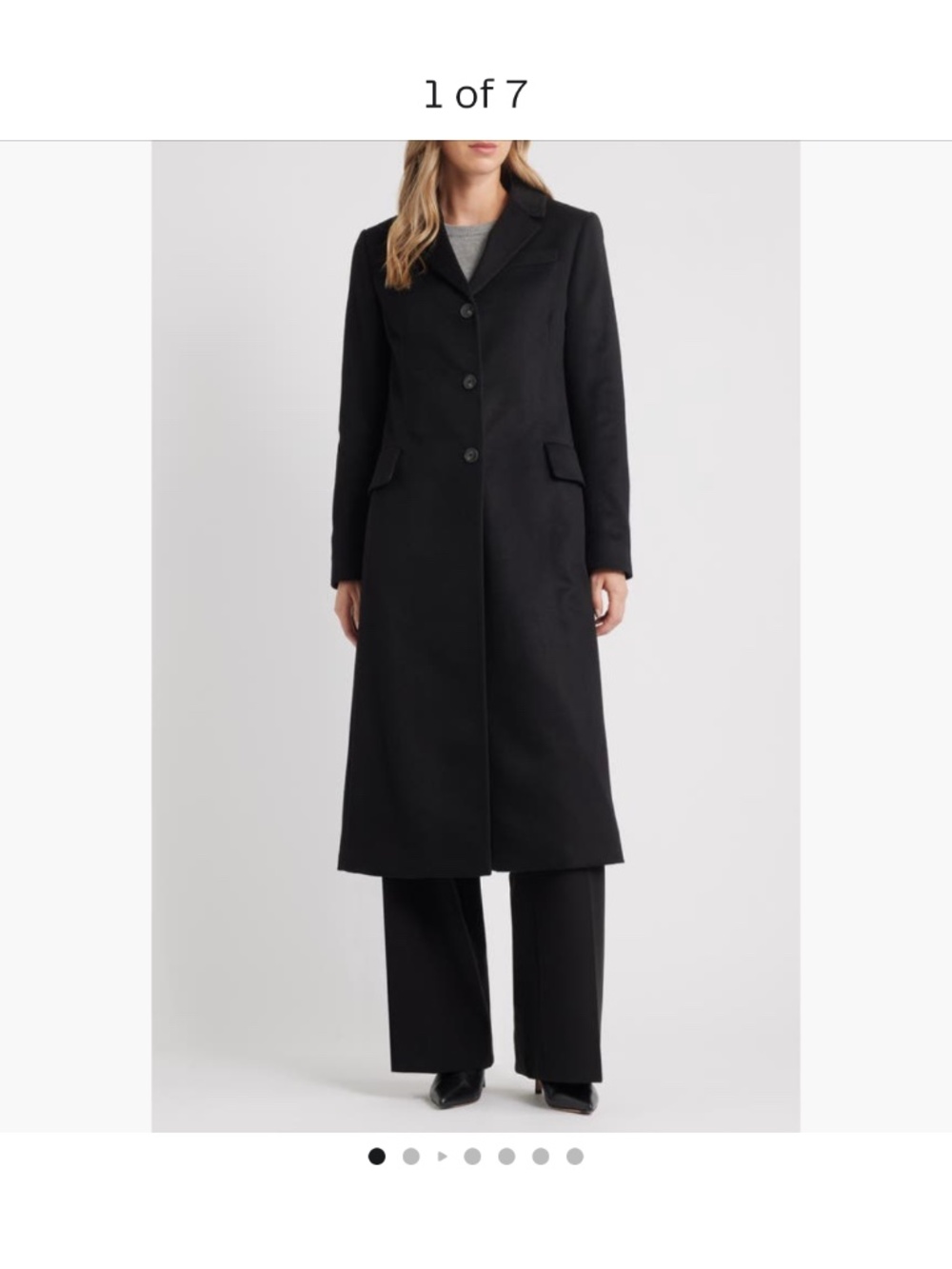 NWT Fleurette Cashmere Coat